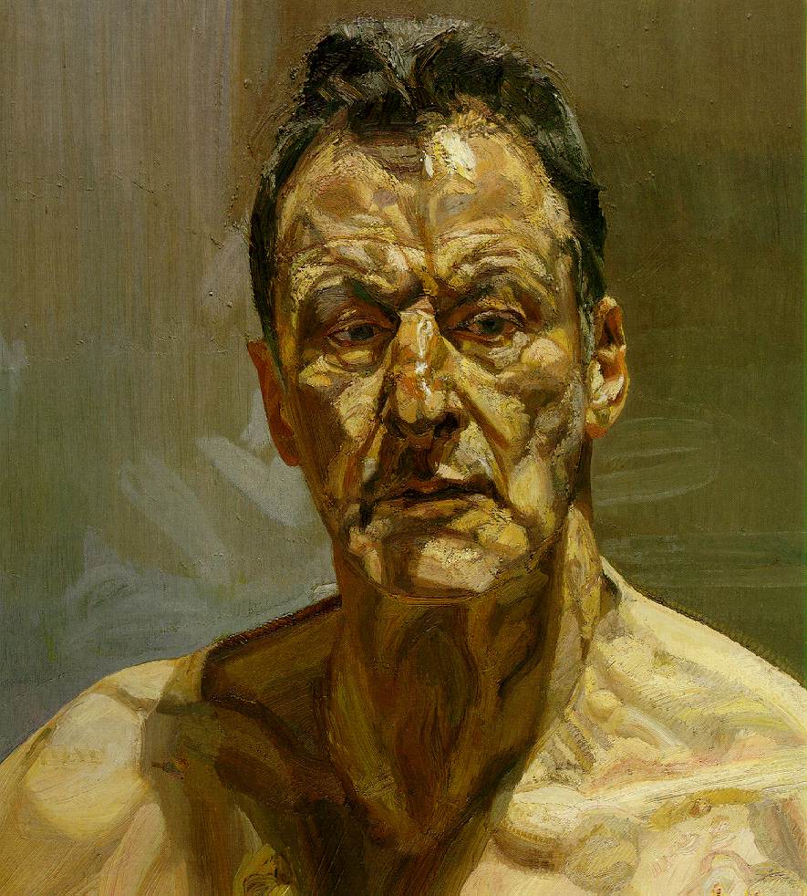 Lucian Freud, Reflection (Self-portrait)